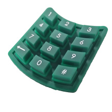 claviers en caoutchouc en silicone vert